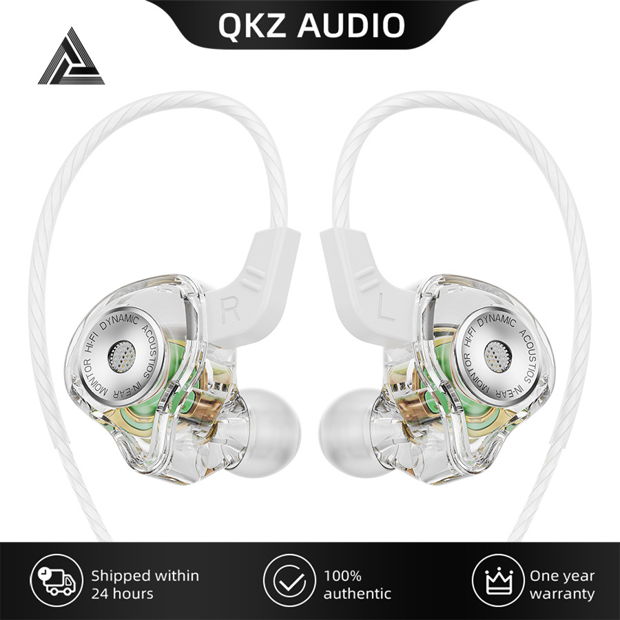 Wired Earphone Mic - Qkz Ak6 Ultra In Ear Monitor