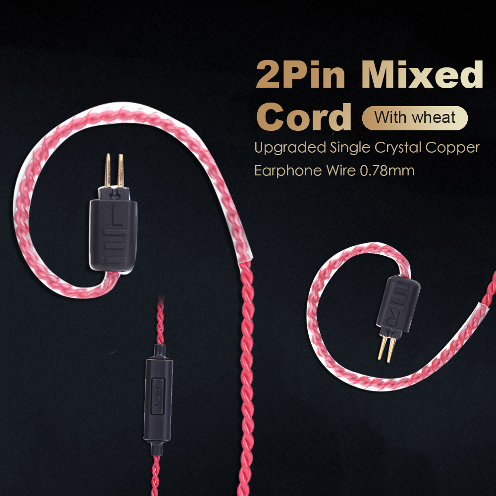 0.78mm 2 Pin Upgrade Headphone - Wired Earphone Mic のレビューと価格