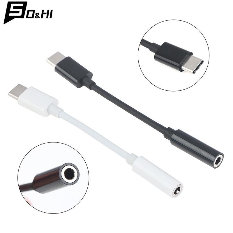 Type-C to 3.5mm AUX Jack Earph - Earphone Splitter Jack のレビューと価格
