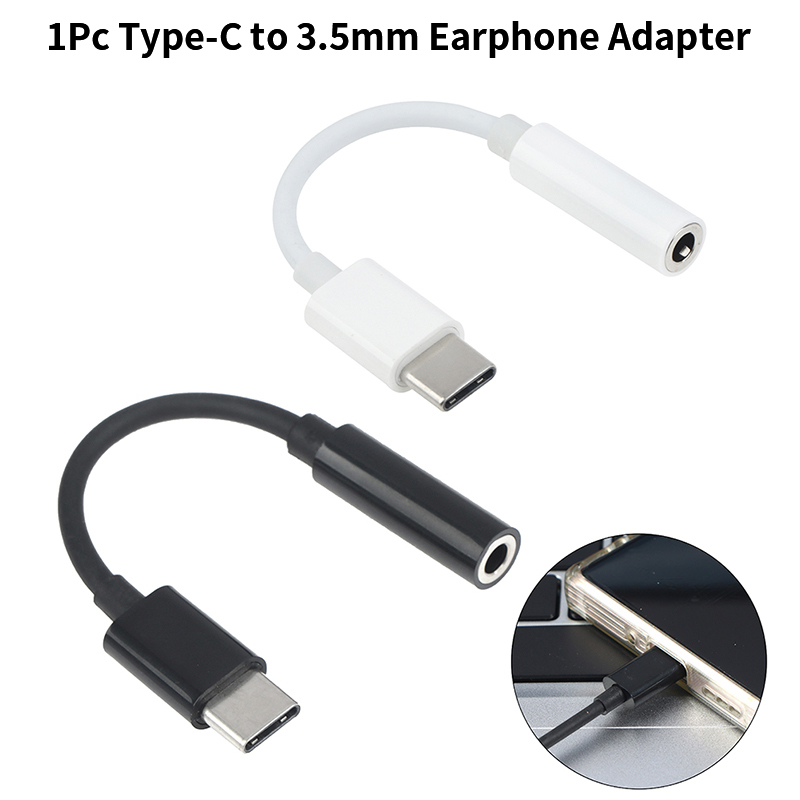 Type-C to 3.5mm AUX Jack Earph - Earphone Splitter Jack のレビューと価格