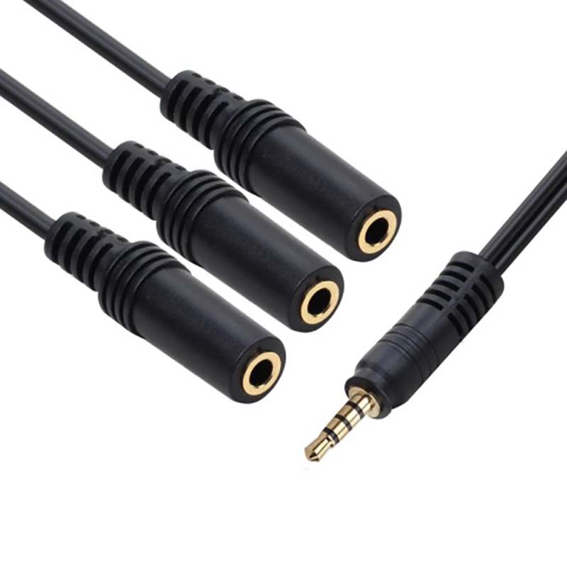 ⭐ 3.5mm 1 Male to 3 Female 3 W - Earphone Splitter Jack のレビューと価格
