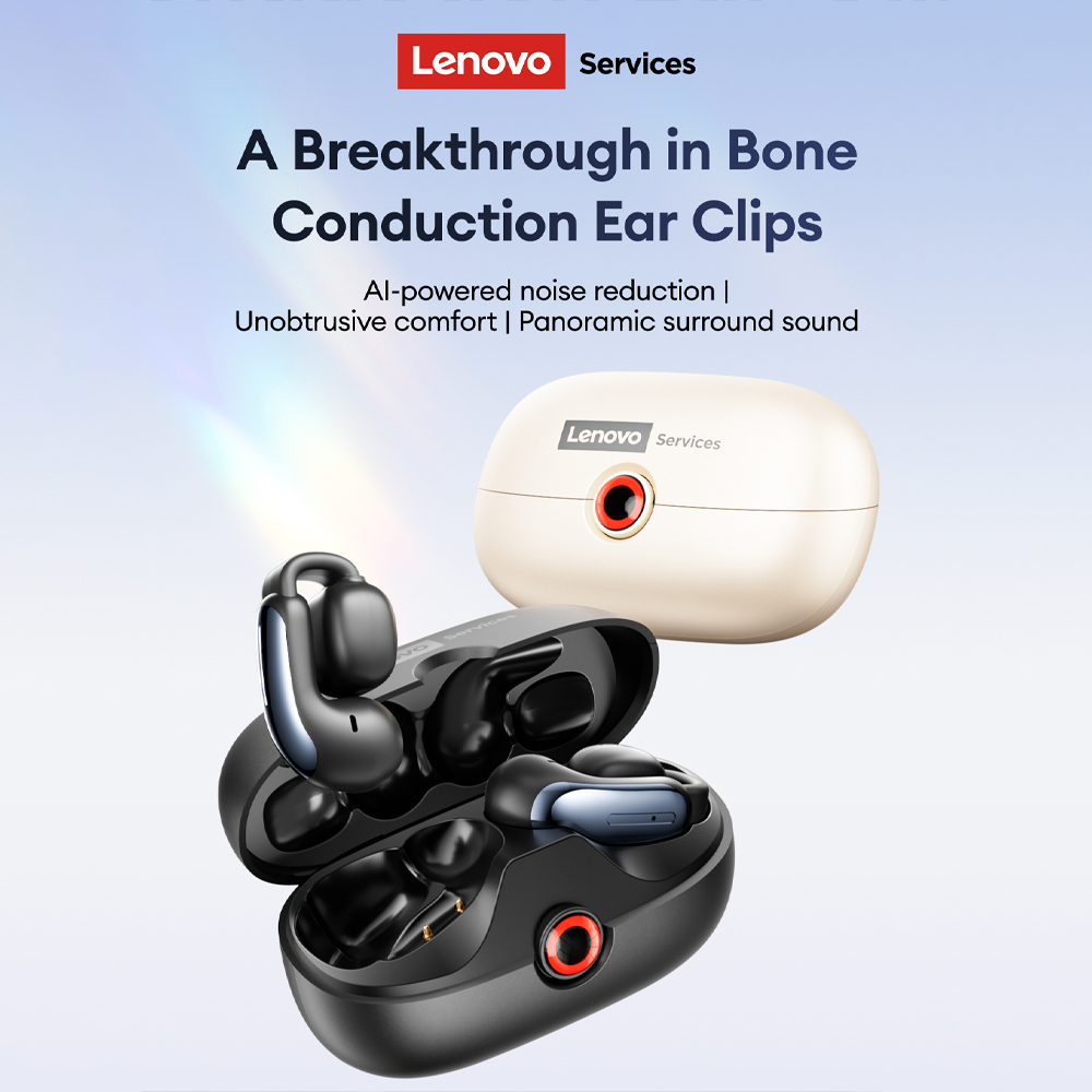 Lenovo LES-108 Bone Conduction - Earbuds Charging Case のレビューと価格
