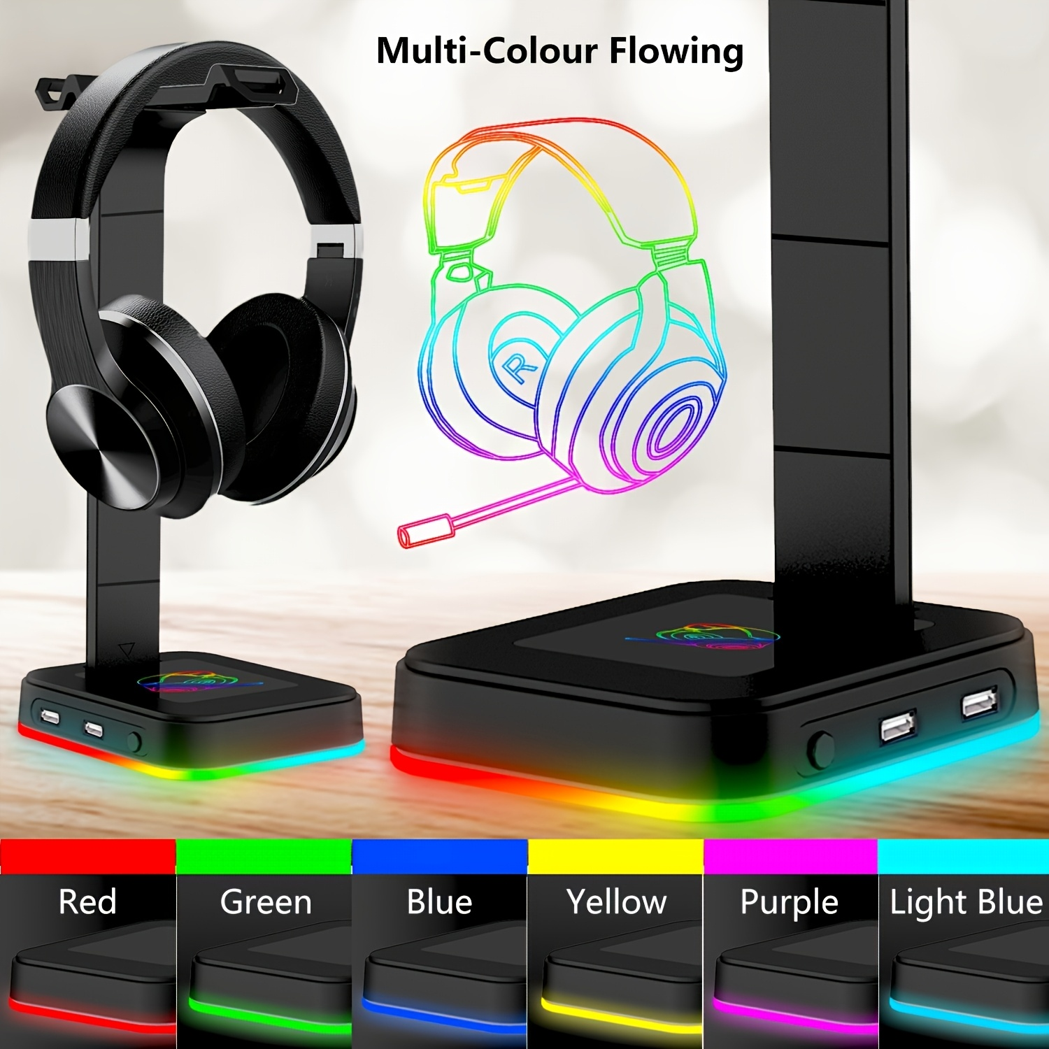 Gaming Headset Stand Adjustabl - Gaming Headset Rgb のレビューと価格