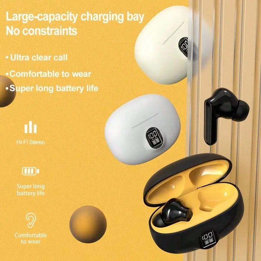 Wireless Earphones, Bluetooth  - Earbuds Charging Case のレビューと価格