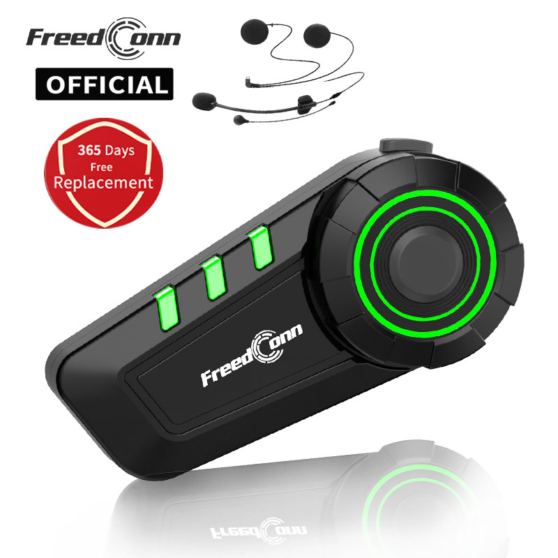FreedConn Bluetooth Motorcycle - Bluetooth Headset On Ear のレビューと価格