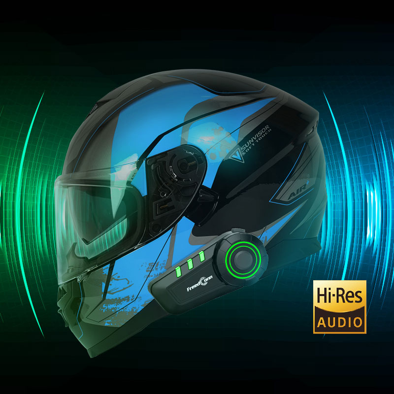 FreedConn Bluetooth Motorcycle - Bluetooth Headset On Ear のレビューと価格
