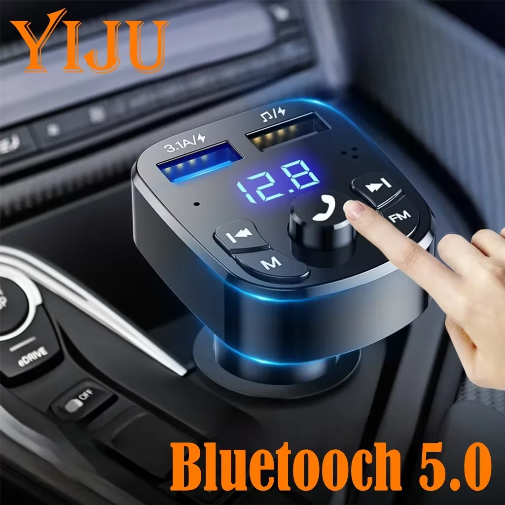 Car Bluetooth 5.0 Fm Transmitt - Bluetooth Adapter Receiver のレビューと価格