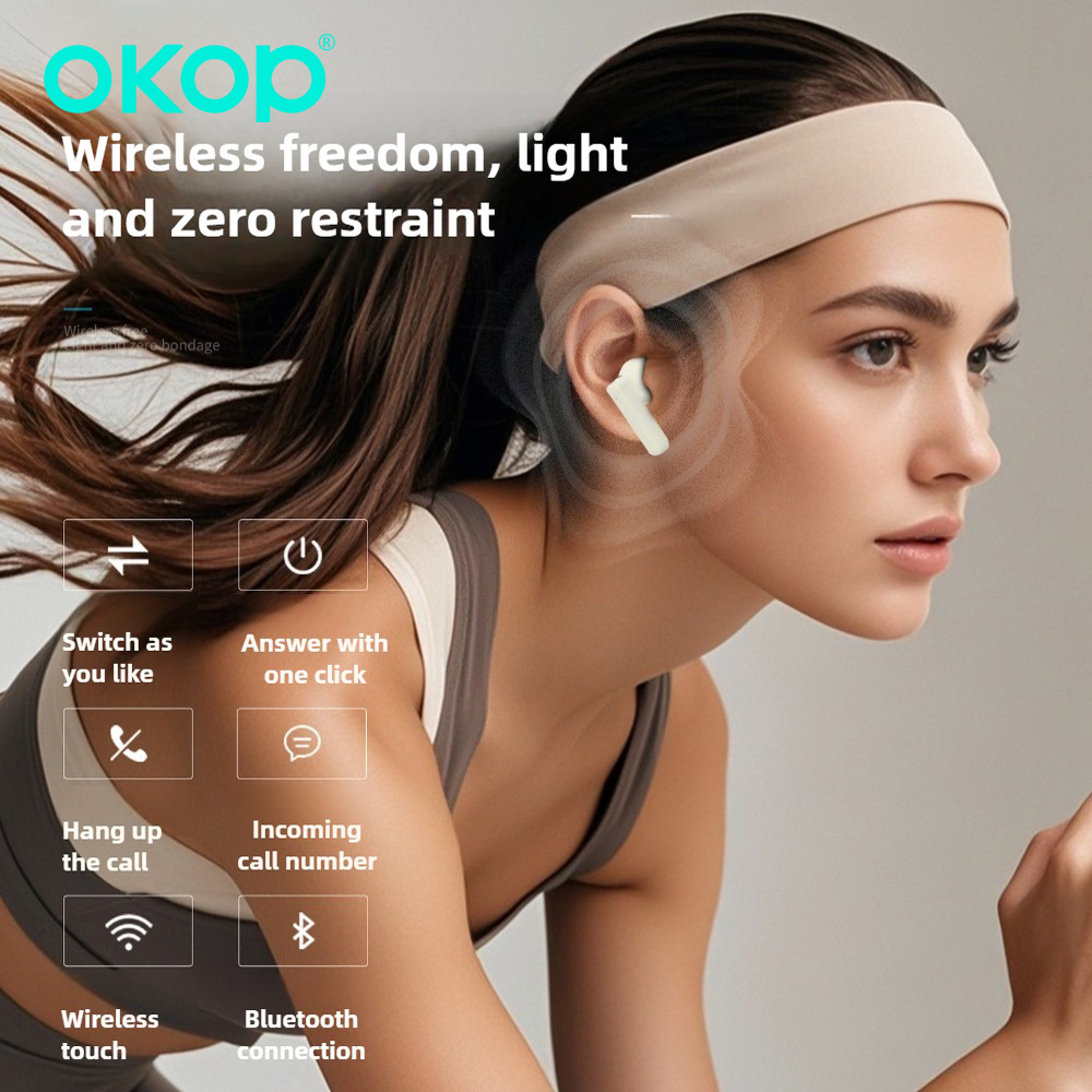 OKOP AI Headset,Wireless Bluet - Usb C Earphone のレビューと価格