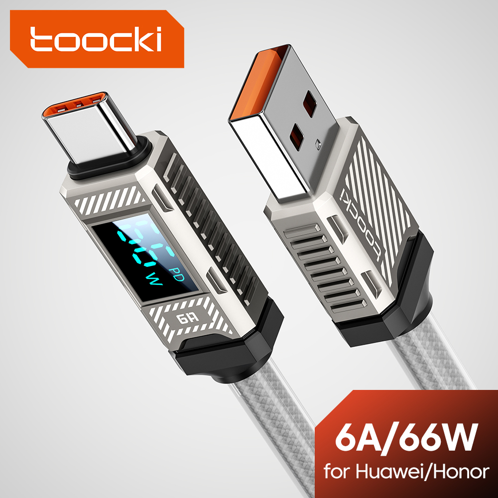 Toocki PD 66W USB C Cable 6A D - Usb C Earphone のレビューと価格
