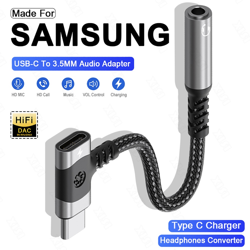 2 In 1 USB C To 3.5mm AUX Audi - Earphone Splitter Jack のレビューと価格