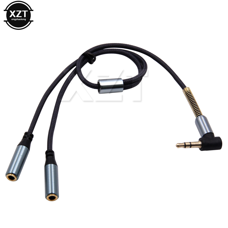 3.5mm 1 To 2 Audio Aux Y Split - Earphone Splitter Jack のレビューと価格