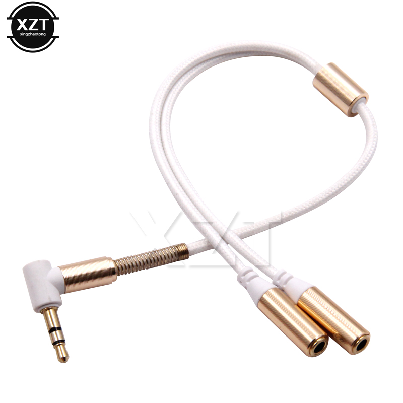 3.5mm 1 To 2 Audio Aux Y Split - Earphone Splitter Jack のレビューと価格