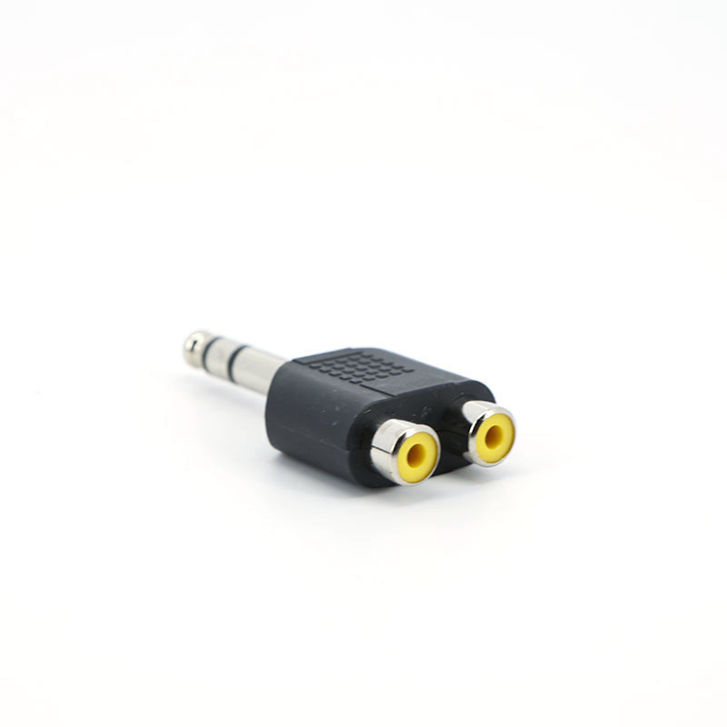 6.35mm 6.5 Audio Mono Stereo 1 - Audio Splitter Y のレビューと価格