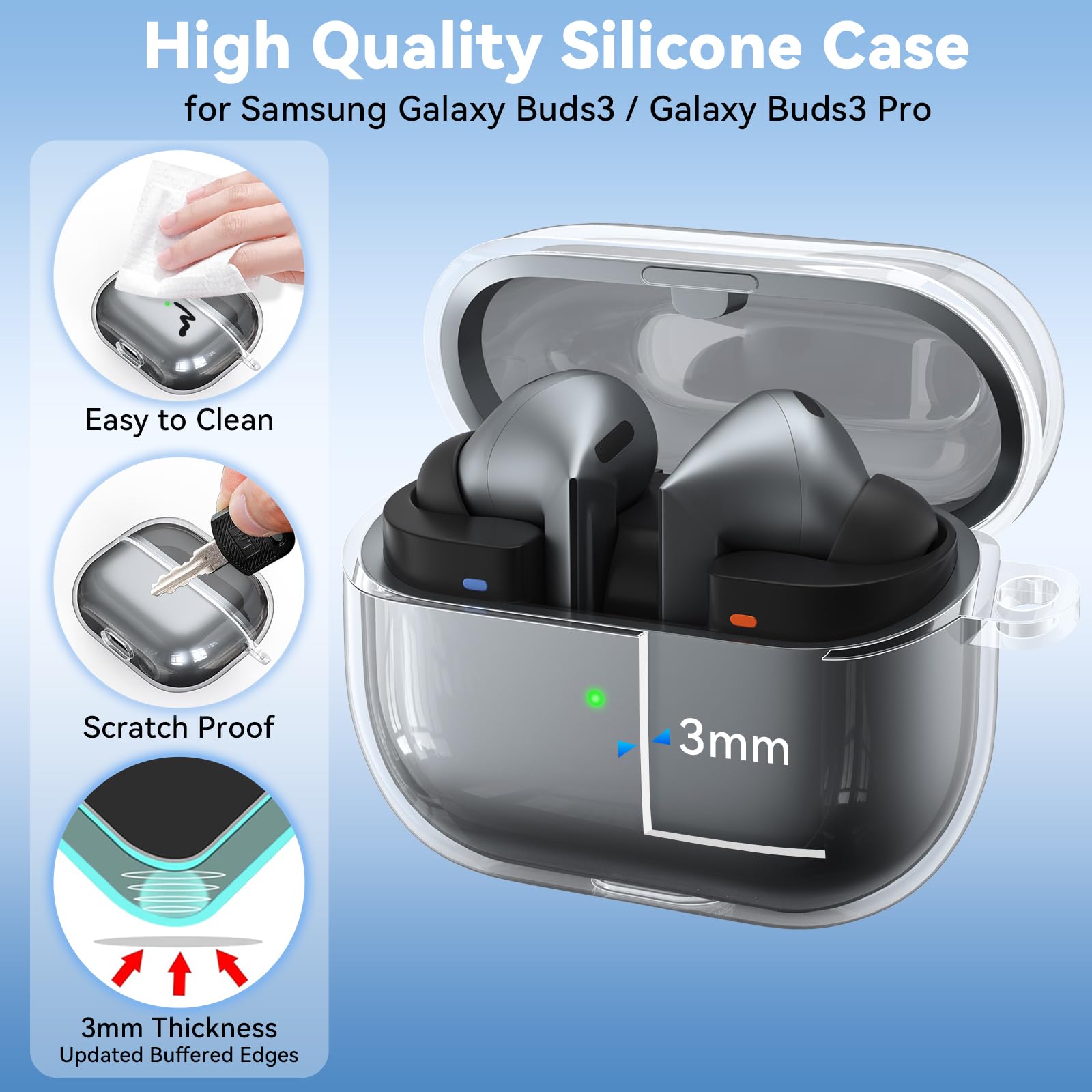 for Samsung Galaxy Buds 3 Pro  - Earbuds Charging Case のレビューと価格