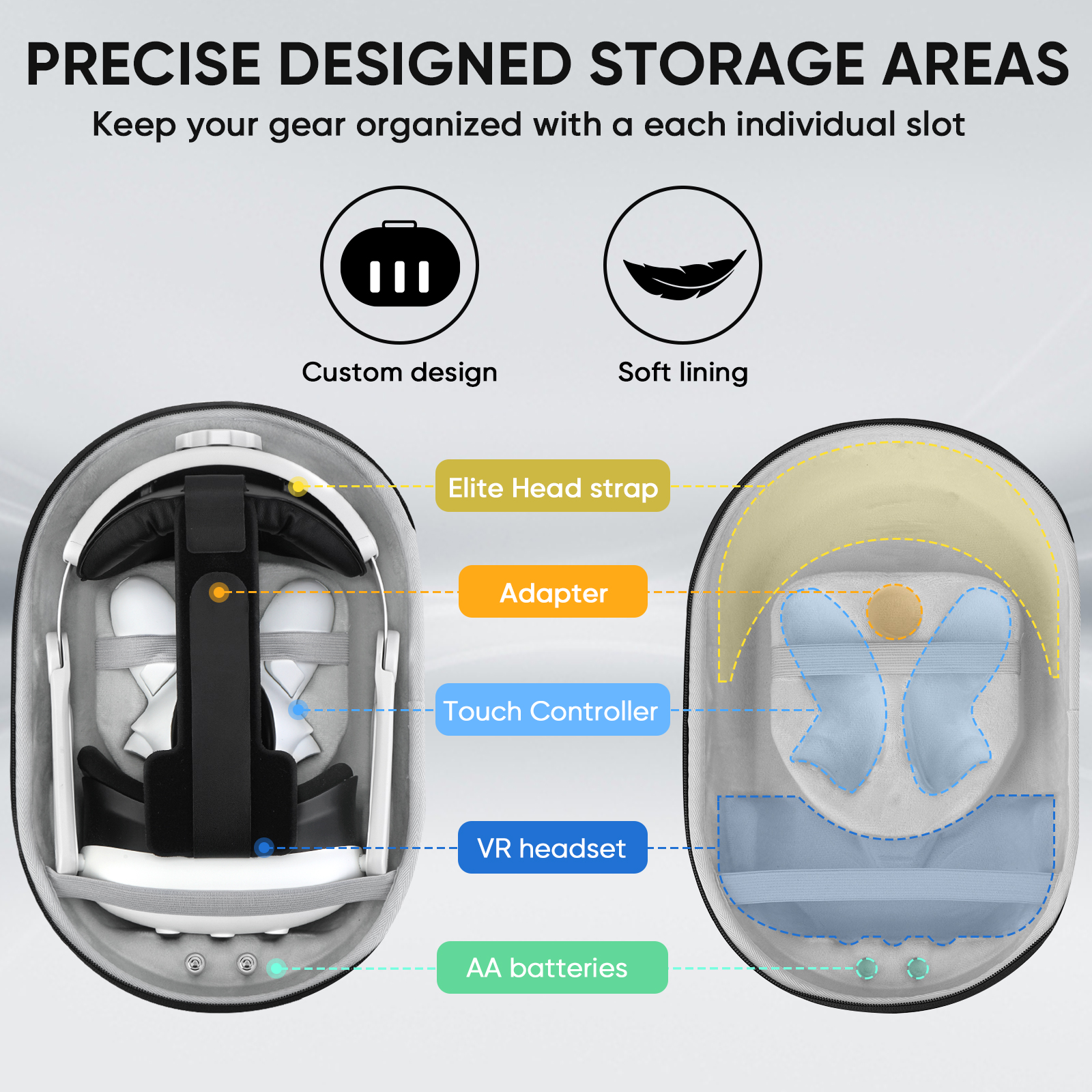 Travel Carrying Case for Meta  - Headphone Case Hard のレビューと価格