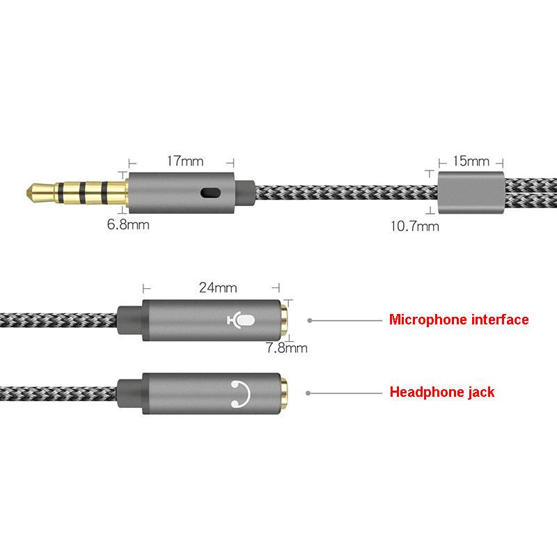 1/3/5PCS 3.5mm Audio Splitter  - Earphone Splitter Jack のレビューと価格