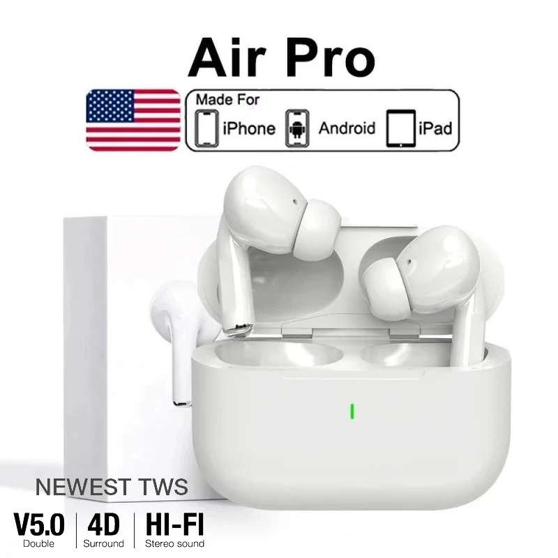 Air Pro 5 TWS Max Wireless Blu - Earbuds Charging Case のレビューと価格