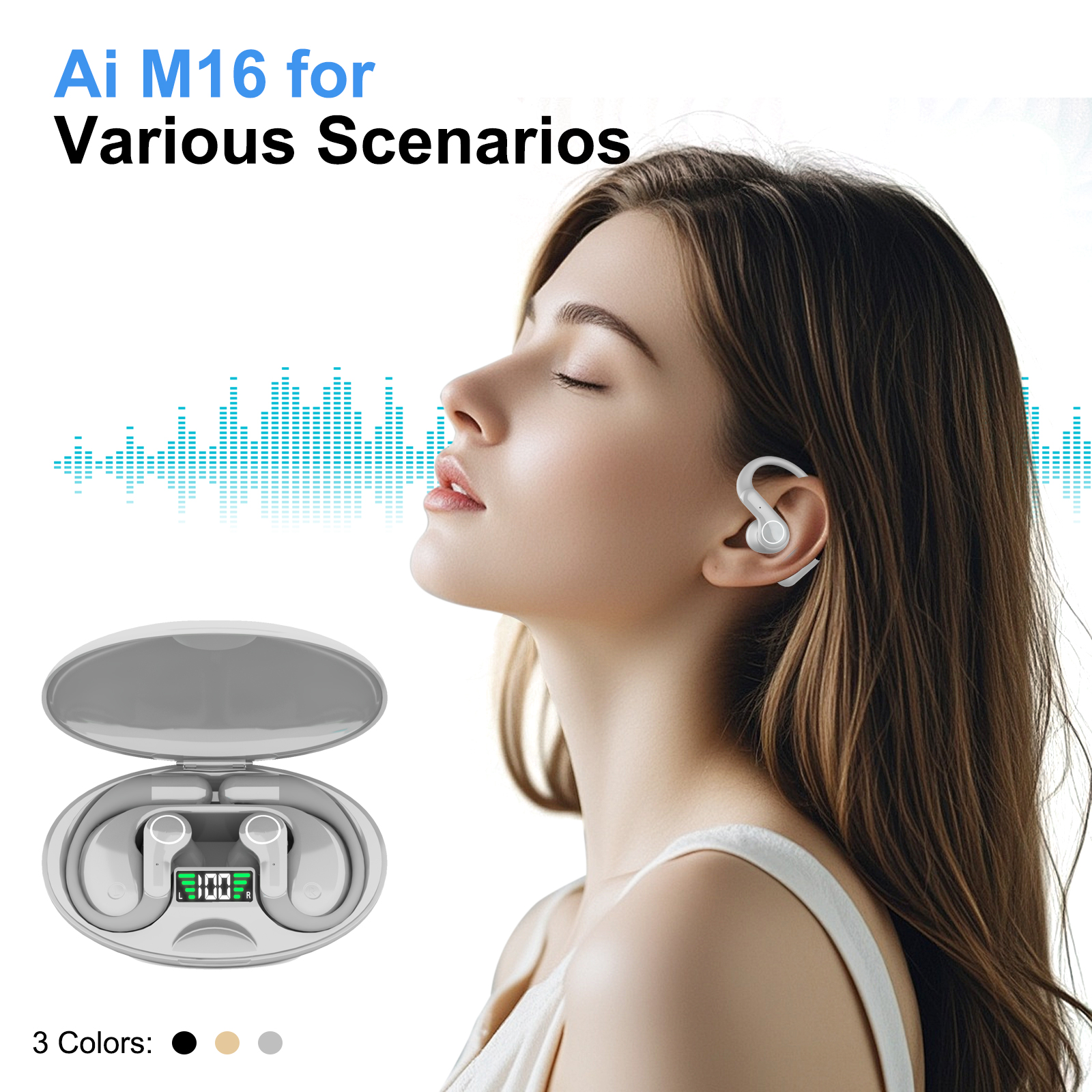 Ai Translator Earbud Device Re - Earbuds Charging Case のレビューと価格
