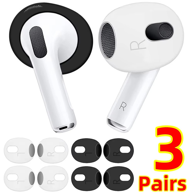 3 Pairs Anti-Slip Protective E - Silicone Ear Tip Replacement のレビューと価格
