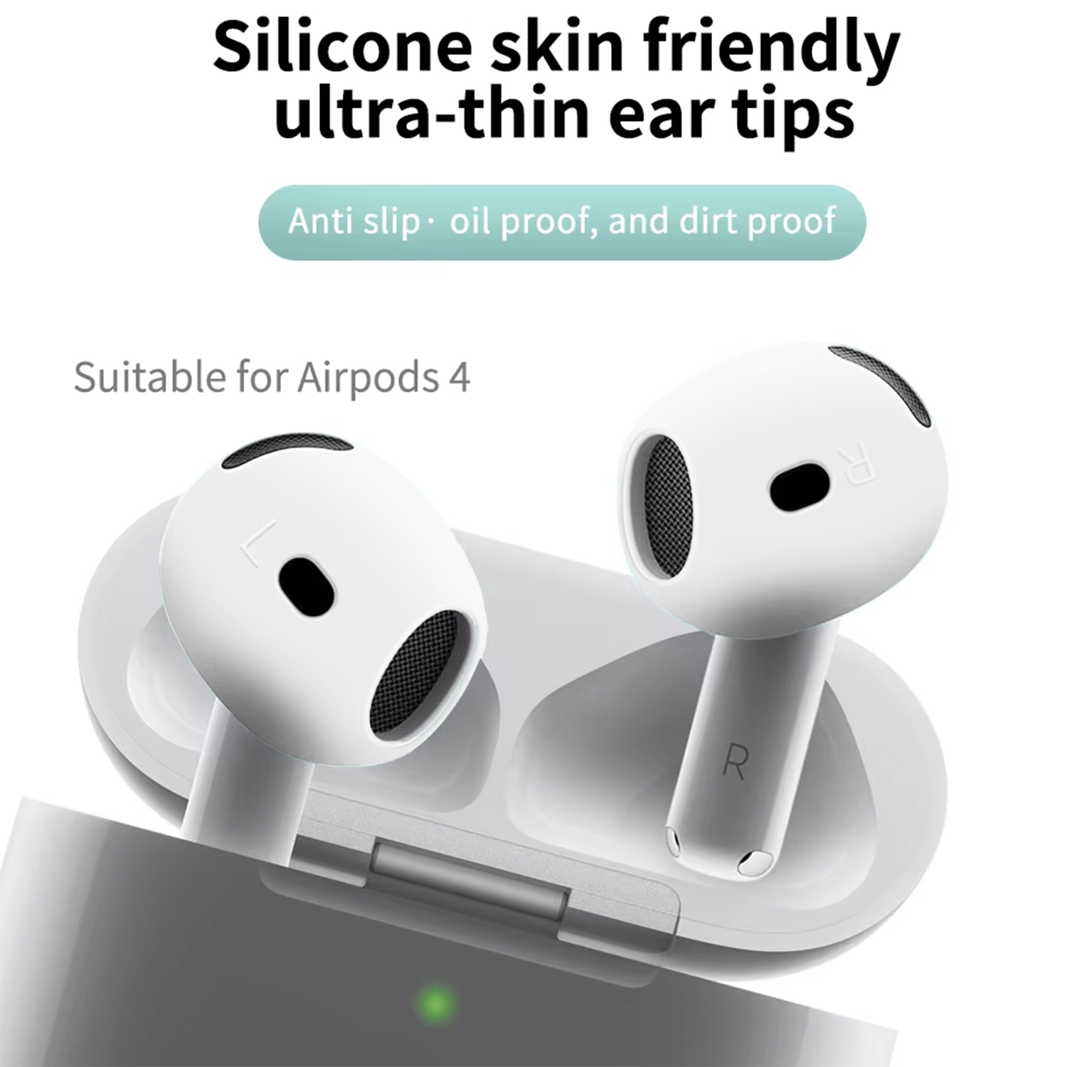 3 Pairs Anti-Slip Protective E - Silicone Ear Tip Replacement のレビューと価格