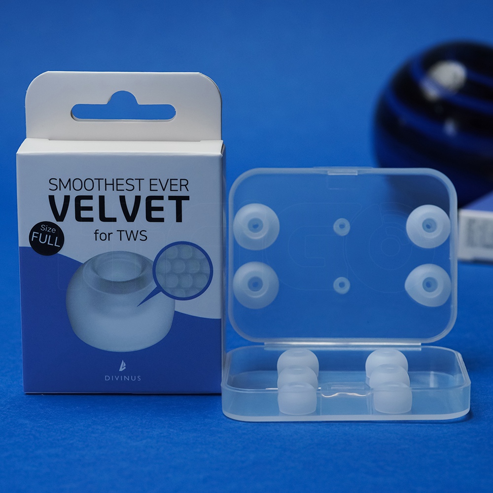Divinus Velvet Eartips For TWS - Wireless Earbuds Tws のレビューと価格