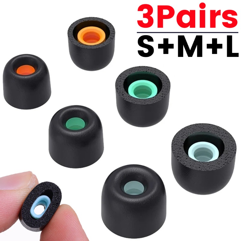 Soft Memory Foam Eartips for S - Earphone Foam Tip のレビューと価格