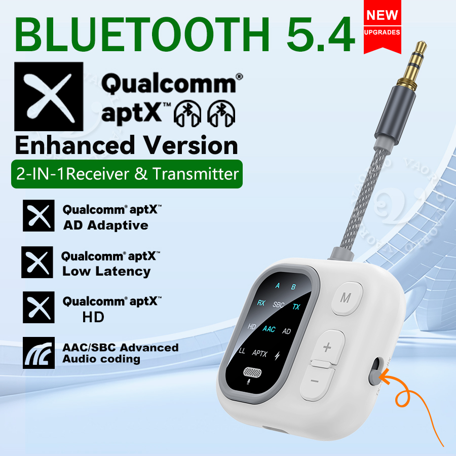 2 in 1 aptX Bluetooth Audio Re - Bluetooth Adapter Receiver のレビューと価格