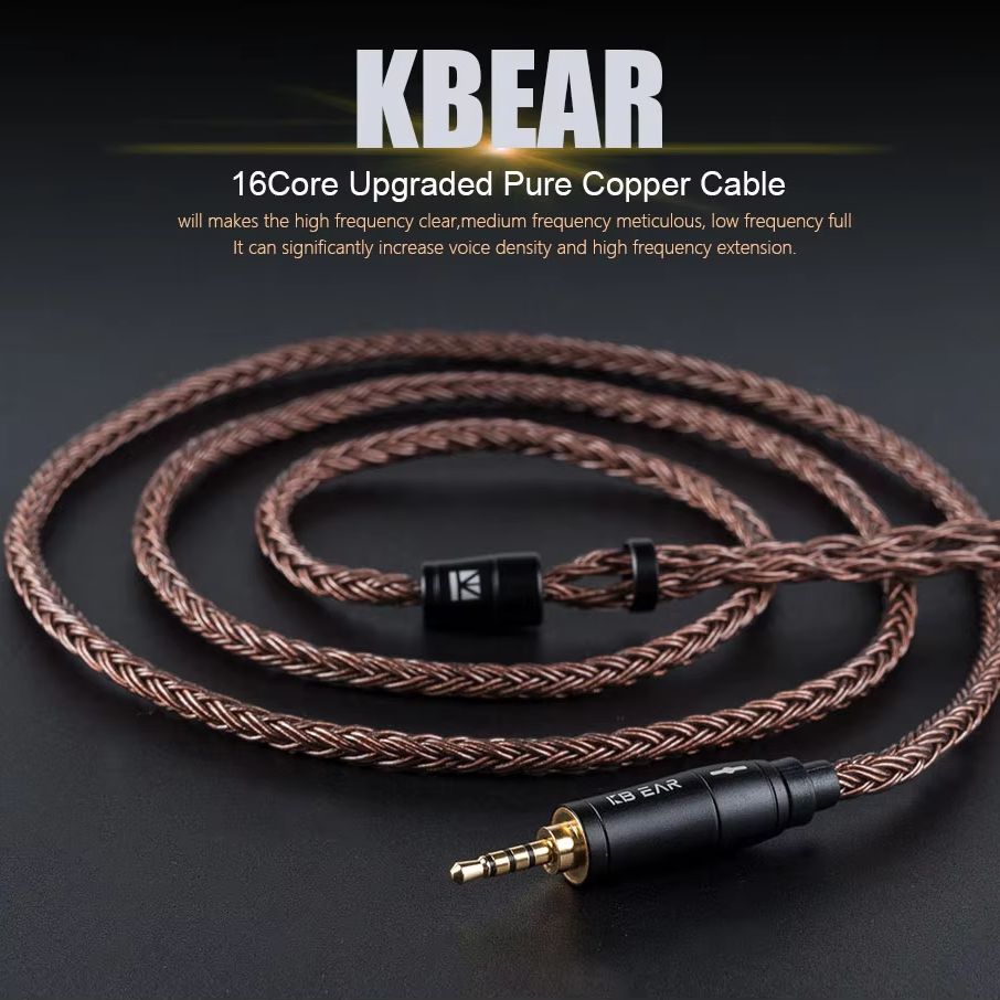 KBEAR 16 core 2-pin IEM headph - In Ear Monitor Iem のレビューと価格