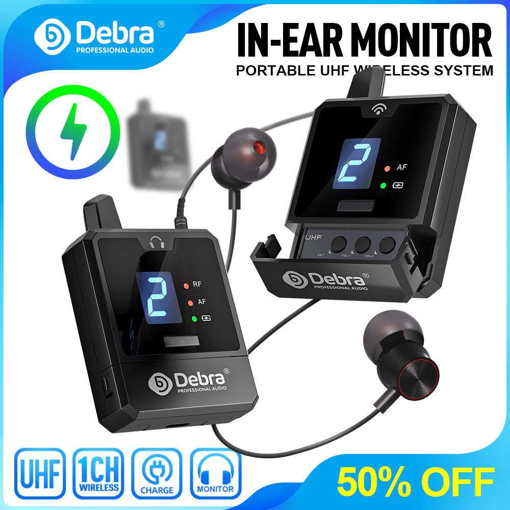 Debra UHF IEM Wireless In-Ear  - In Ear Monitor Iem のレビューと価格