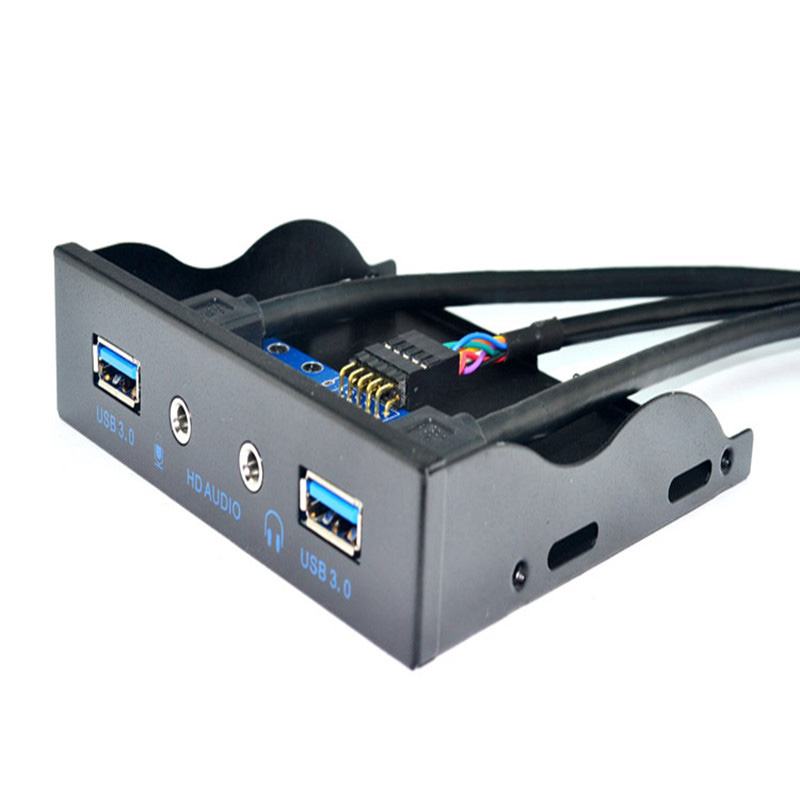 2 Port USB 3.0 Hub Splitter HD - Earphone Splitter Jack のレビューと価格