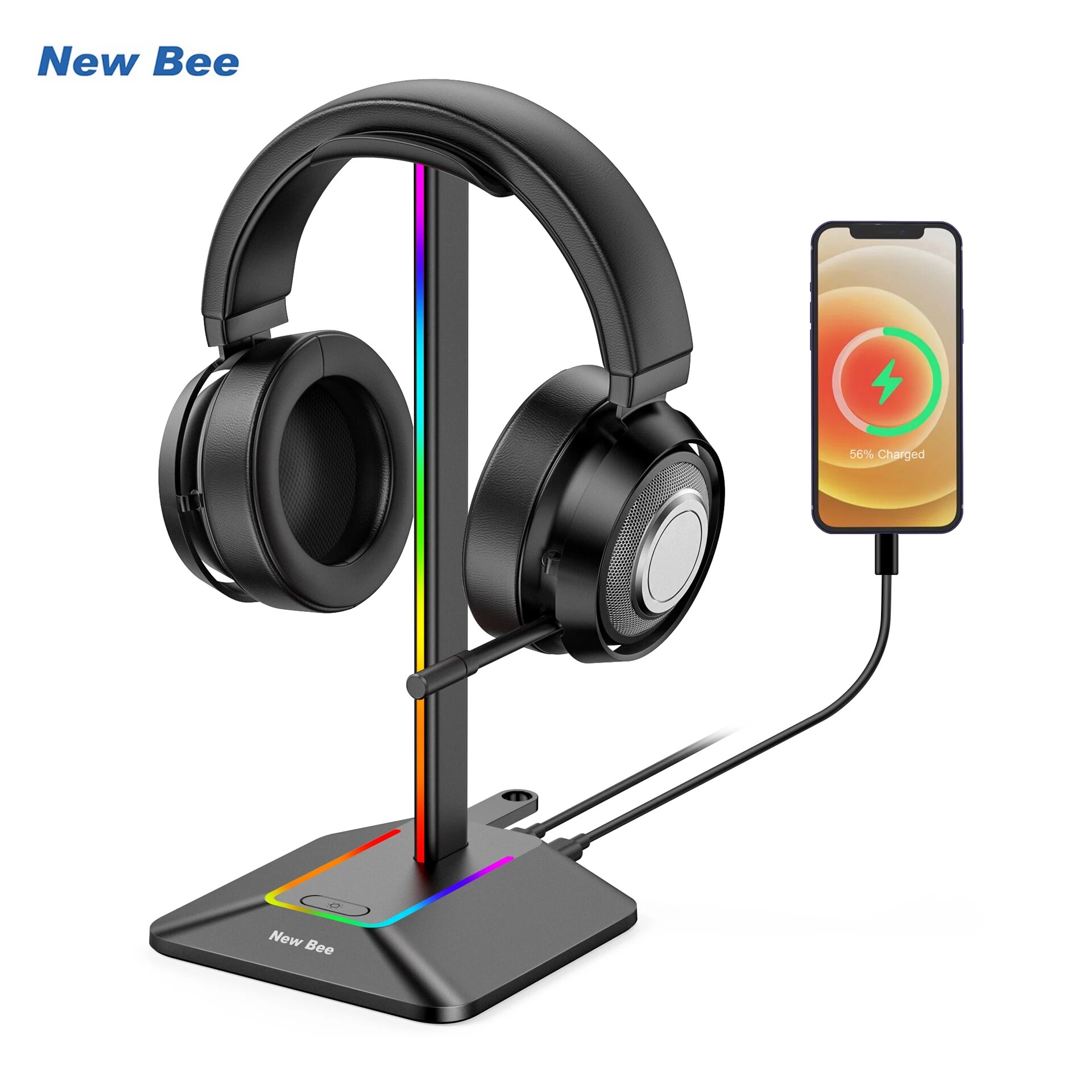 New Bee Z8 RGB Headphones Stan - Gaming Headset Rgb のレビューと価格