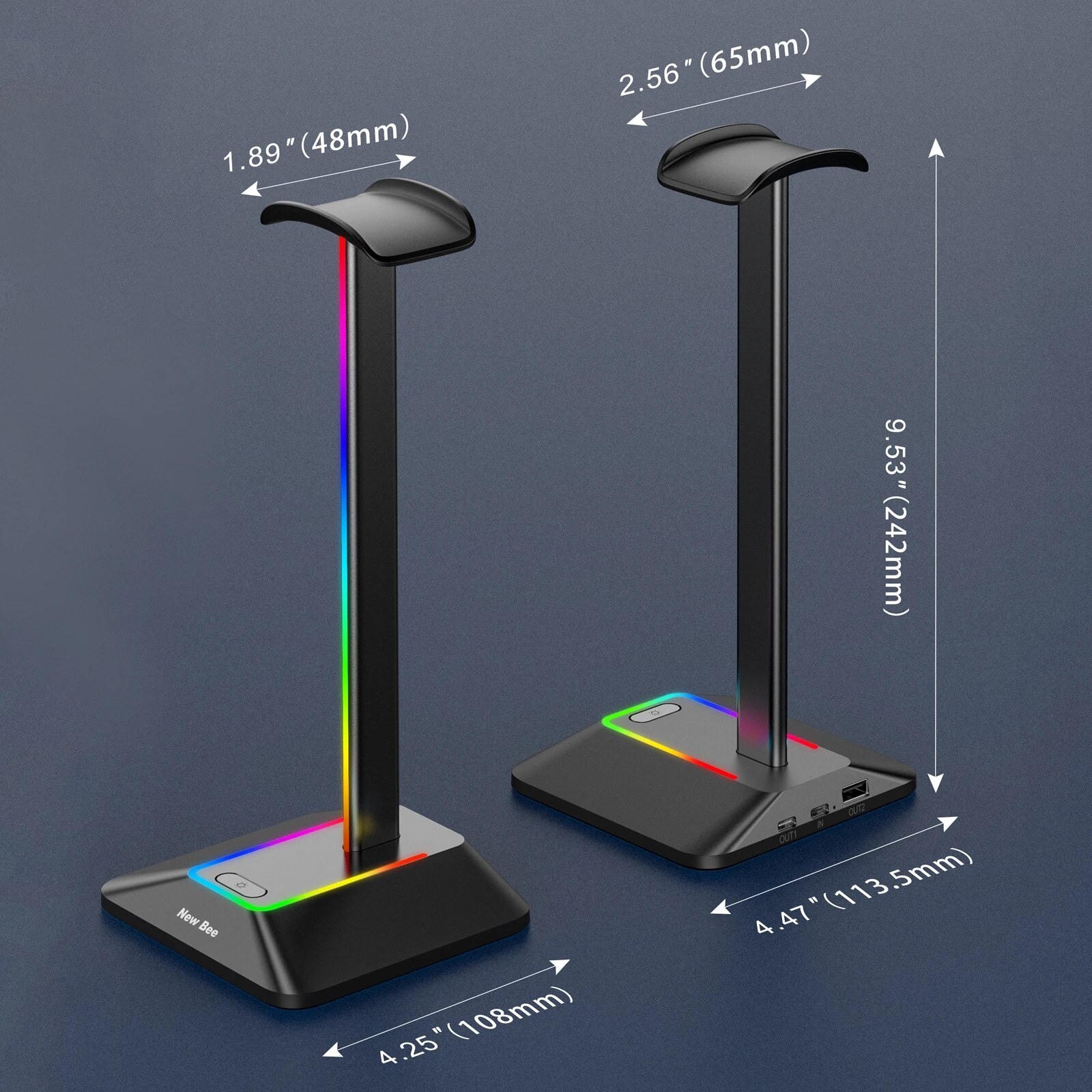 New Bee Z8 RGB Headphones Stan - Gaming Headset Rgb のレビューと価格