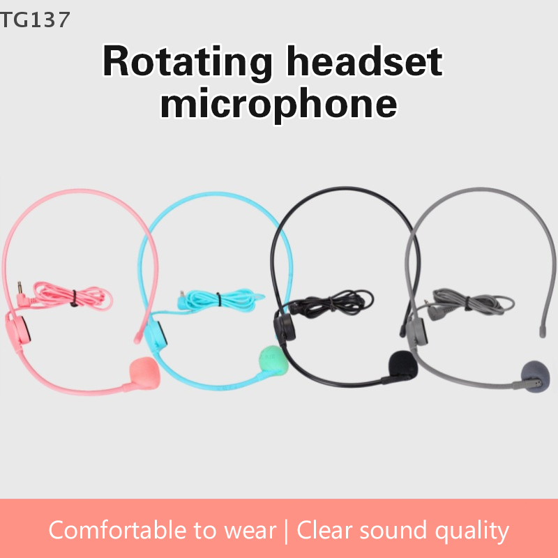1Pcs 3.5MM Pink Headworn Wired - Wired Earphone Mic のレビューと価格