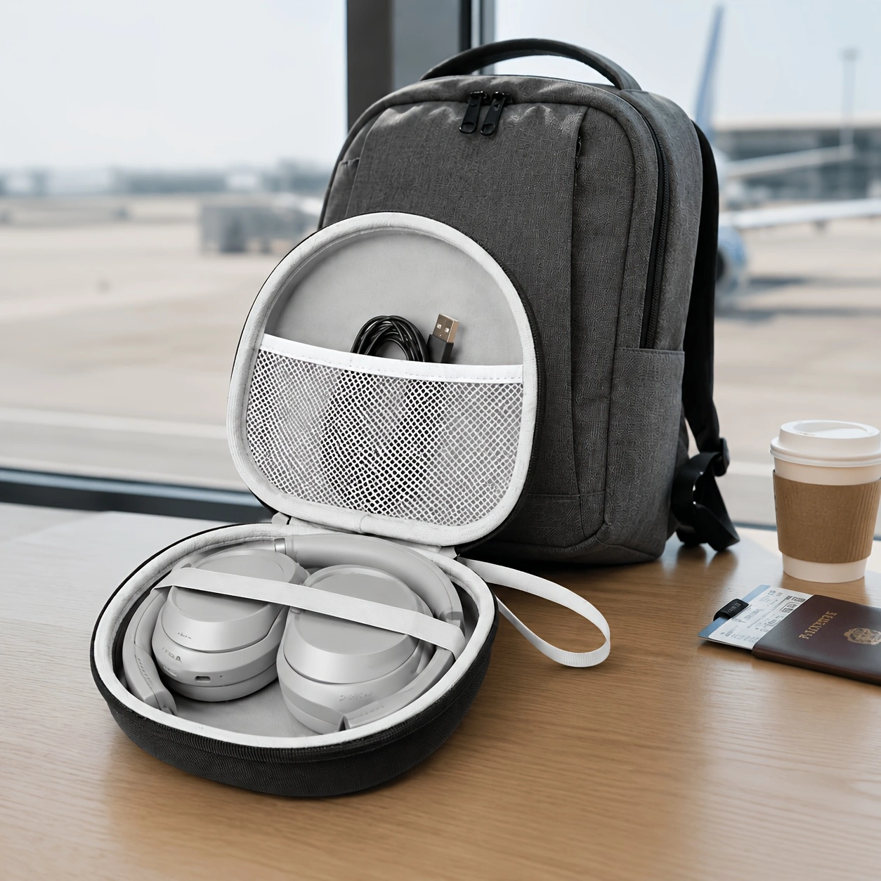 Portable Headphone Storage Cas - Headphone Case Hard のレビューと価格