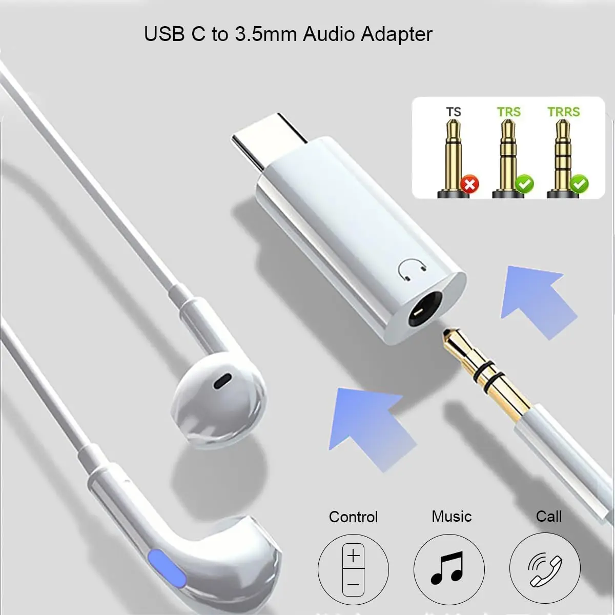 USB C to 3.5mm Earphone Adapte - Usb C Earphone のレビューと価格