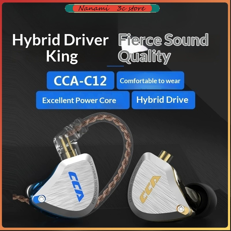 CCA C12 Earphones Hi-Fi Audiop - Audiophile Headphone Wired のレビューと価格