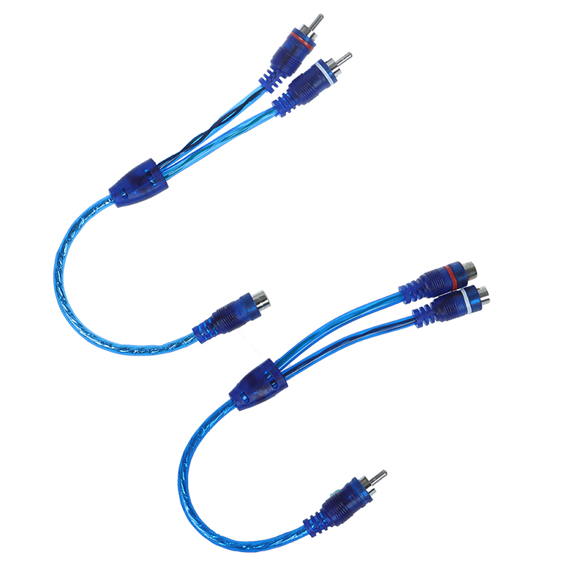 Car MP3 Audio RCA Y Splitter C - Audio Splitter Y のレビューと価格