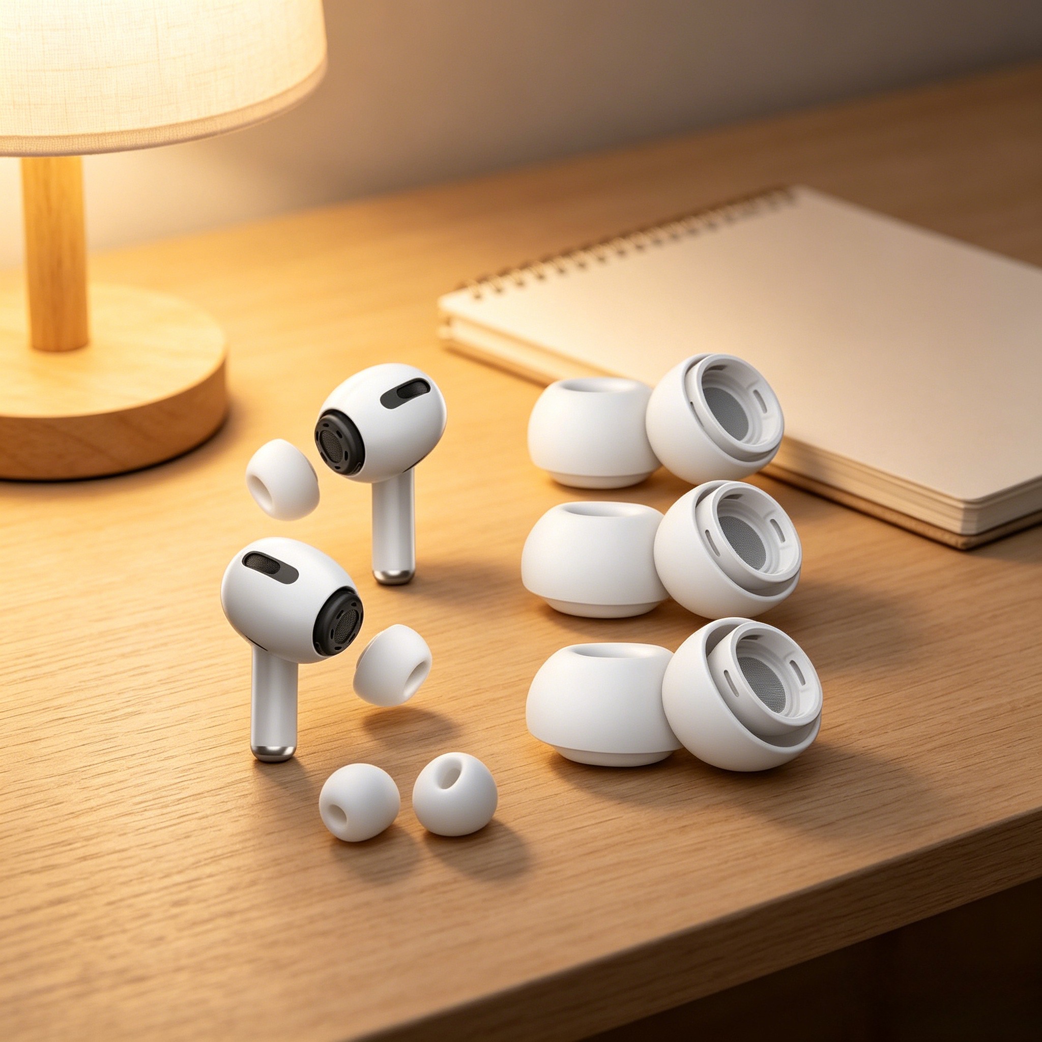 Silicone Ear Tips for AirPods  - Silicone Ear Tip Replacement のレビューと価格