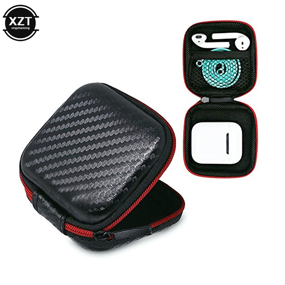 Headphone Bag Mini Zipper Squa - Headphone Case Hard のレビューと価格
