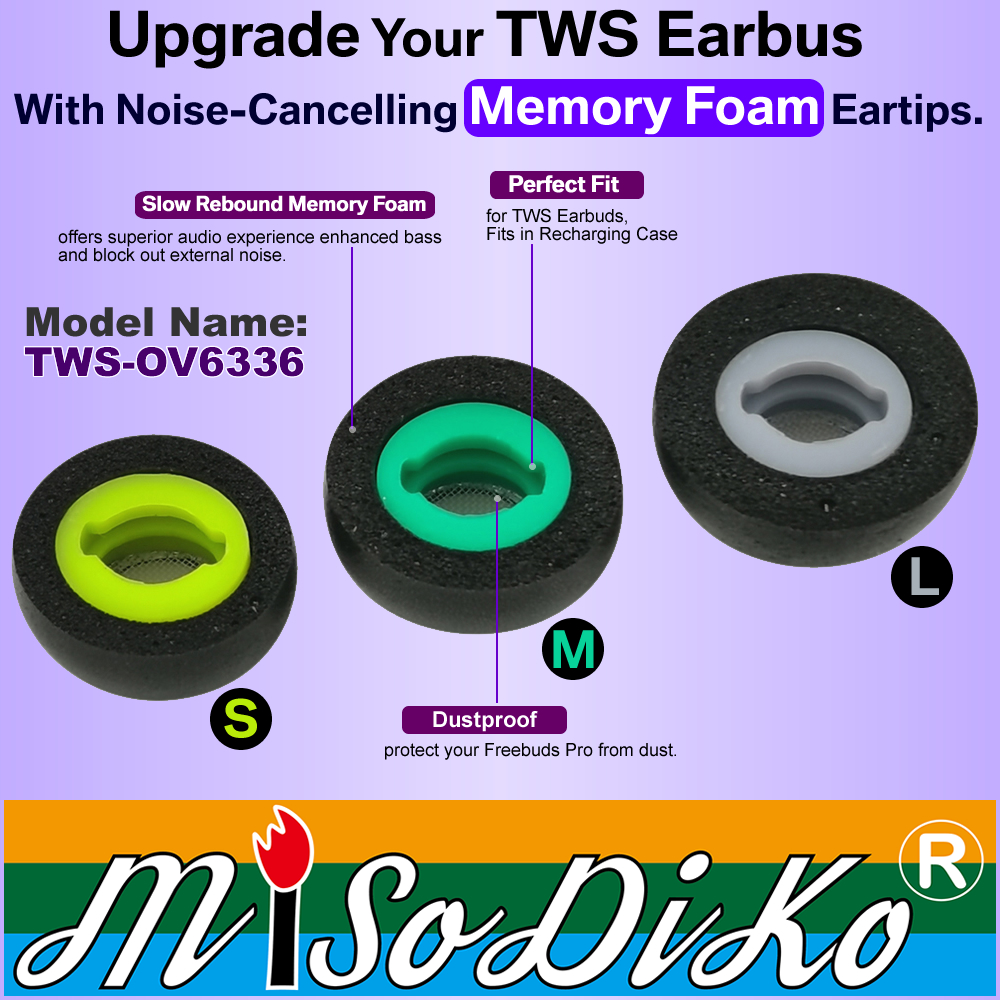misodiko Upgraded Oval Memory  - Wireless Earbuds Tws のレビューと価格