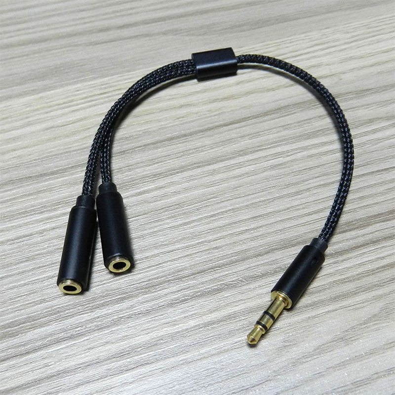 1PCS 3.5mm Audio Splitter Y Ja - Earphone Splitter Jack のレビューと価格