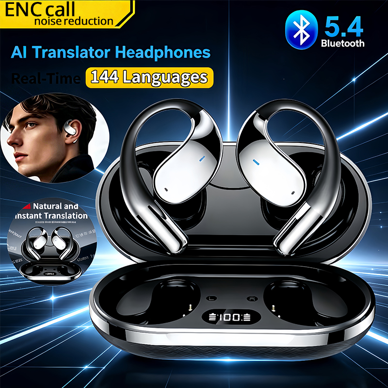 2026 New AI Translation Earbud - Bluetooth Headset On Ear のレビューと価格