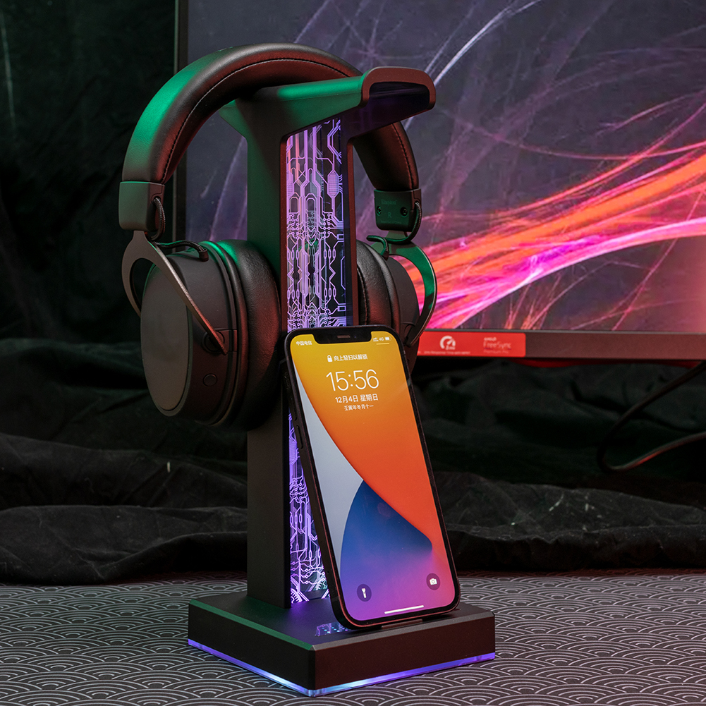 RGB Gaming Headphone Stand Dua - Gaming Headset Rgb のレビューと価格