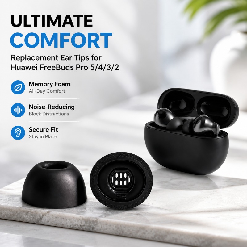Three-layer Memory Foam Ear Ti - Earphone Foam Tip のレビューと価格