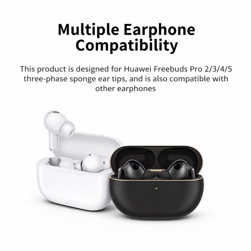 Three-layer Memory Foam Ear Ti - Earphone Foam Tip のレビューと価格
