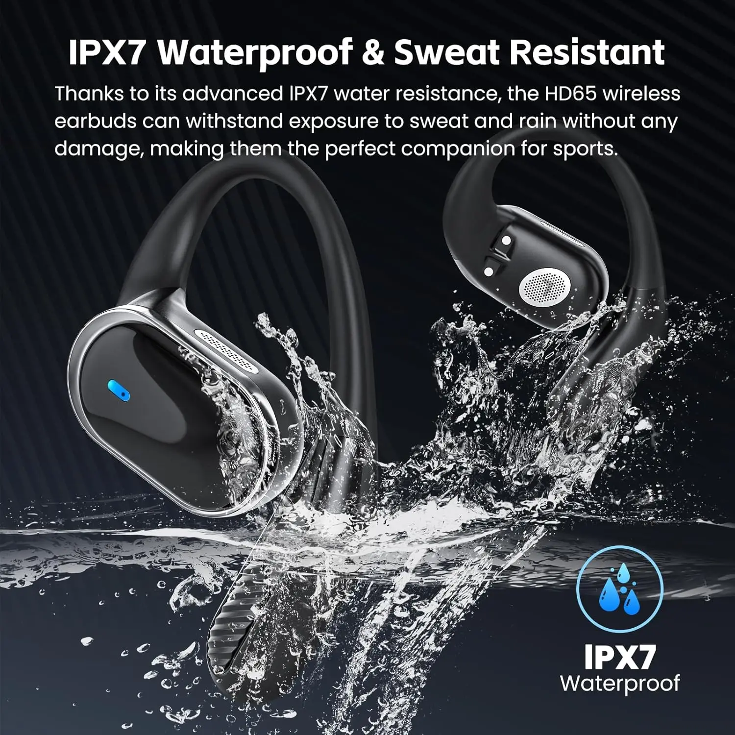 Bluetooth Earphones Wireless H - Sports Earphone Hook のレビューと価格
