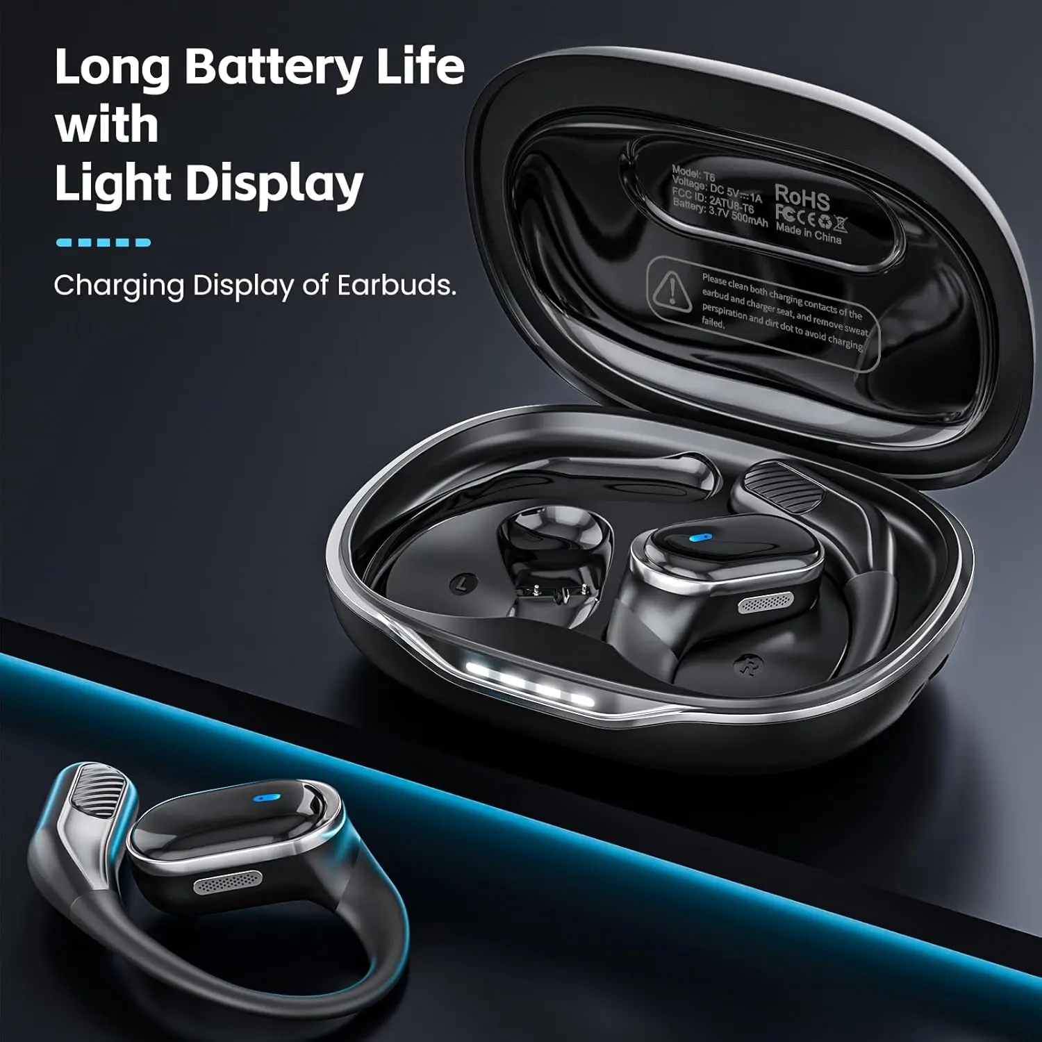 Bluetooth Earphones Wireless H - Sports Earphone Hook のレビューと価格